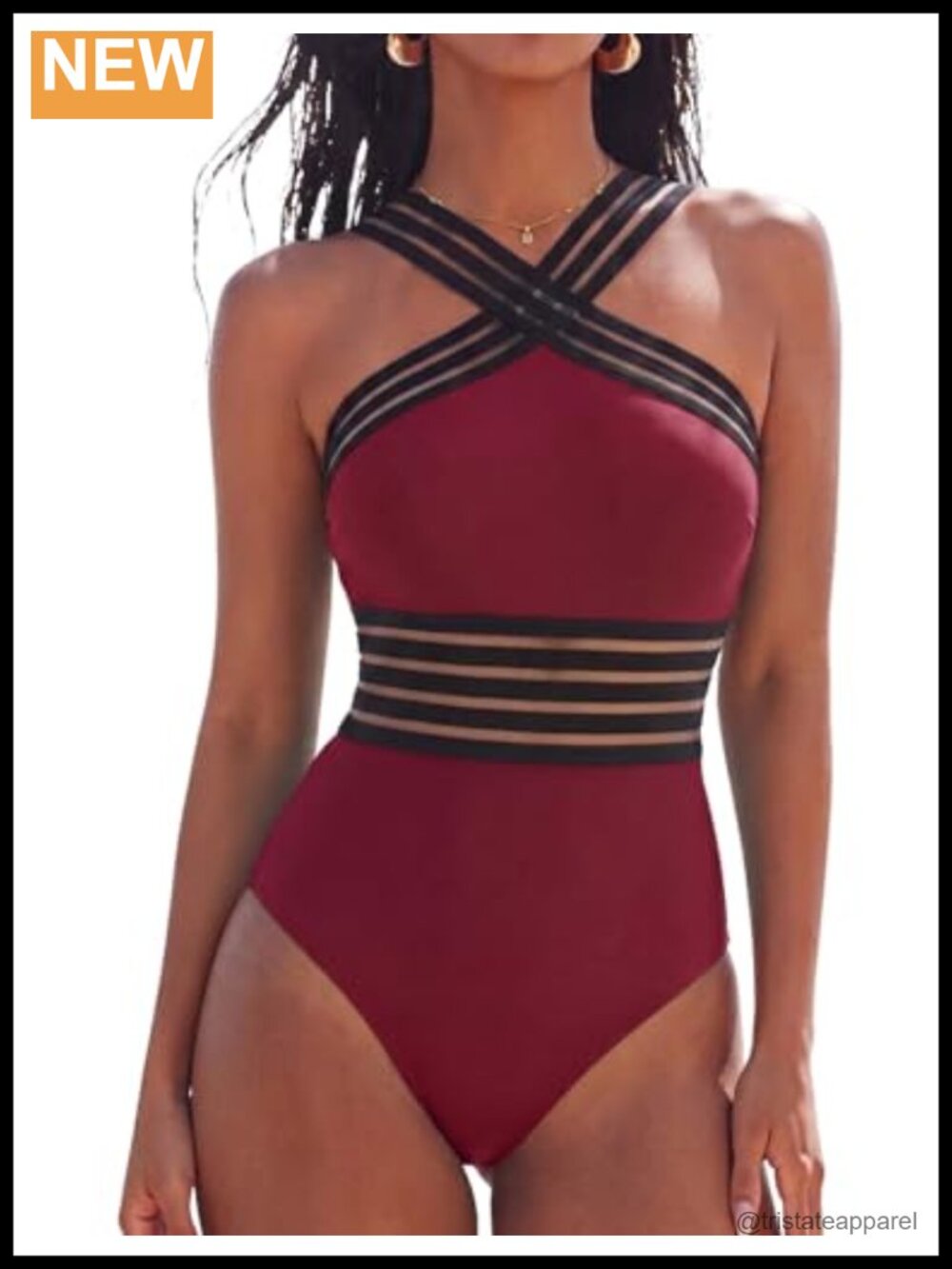 Hilor One Piece Swimsuit Slimming Tummy Control Bathing Suit